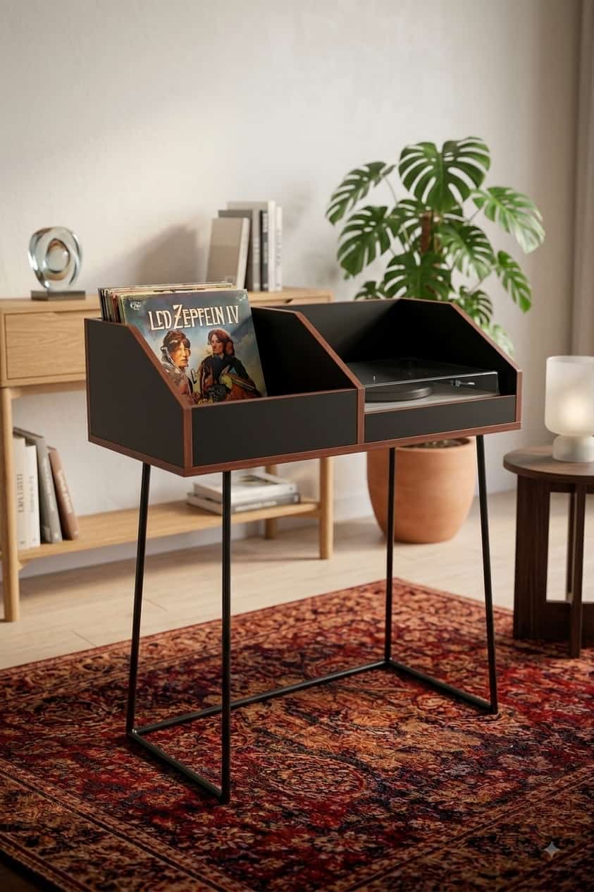 Polica za gramofon model 1 - Eye4Art Studio Beograd